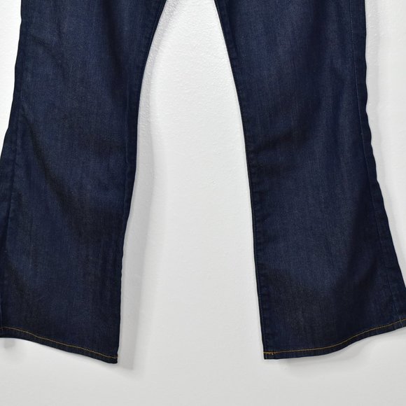 Lucky Brand Sofia Bootcut Mid Rise Ankle Jeans Blue Stretch Denim Size 12/31 - Picture 8 of 10